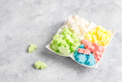 Candy Melts- napit Valkoinen